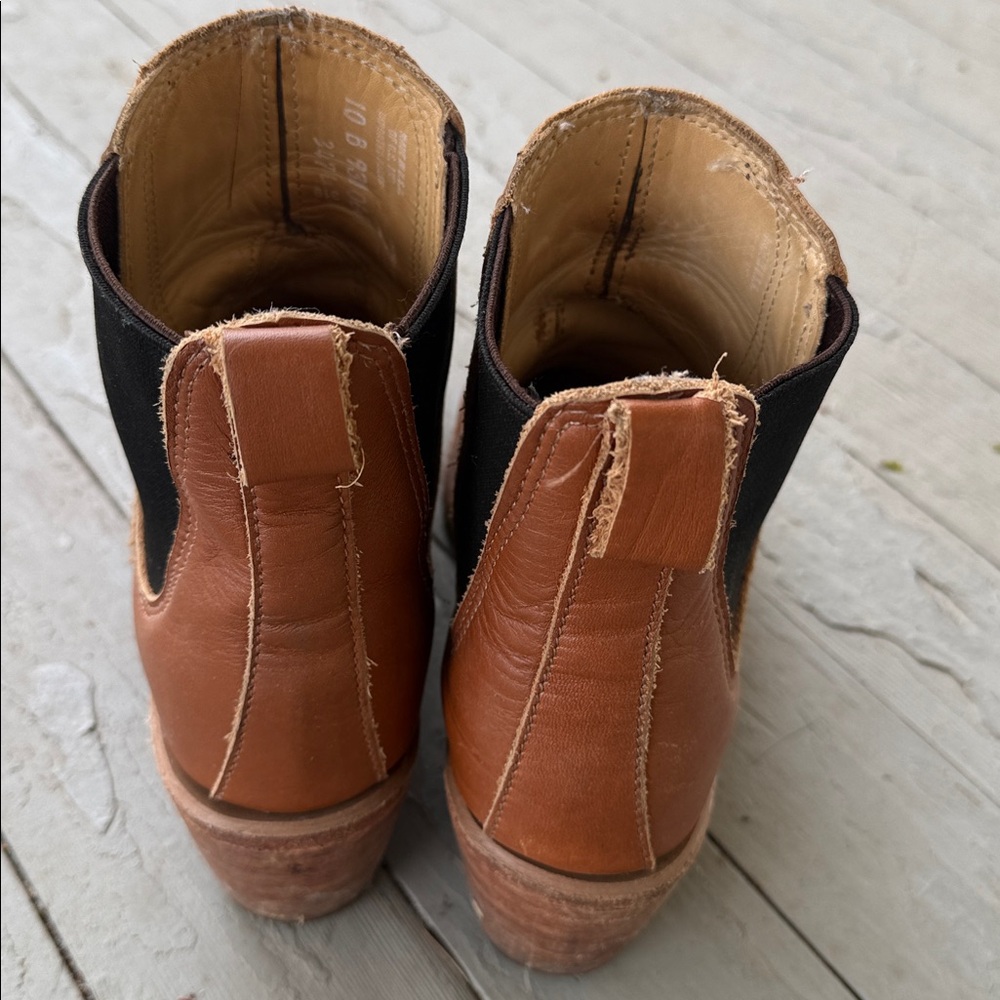 Red wing vibram Brown Leather Chelsea Boots 10 B - Picture 4 of 9